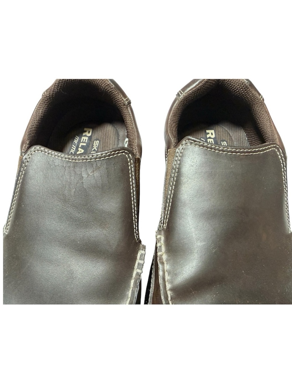Skechers Men's Brown Braver Rayland Relaxed Fit Memory Foam Slip On Loafers 10.5 - Picture 5 of 8